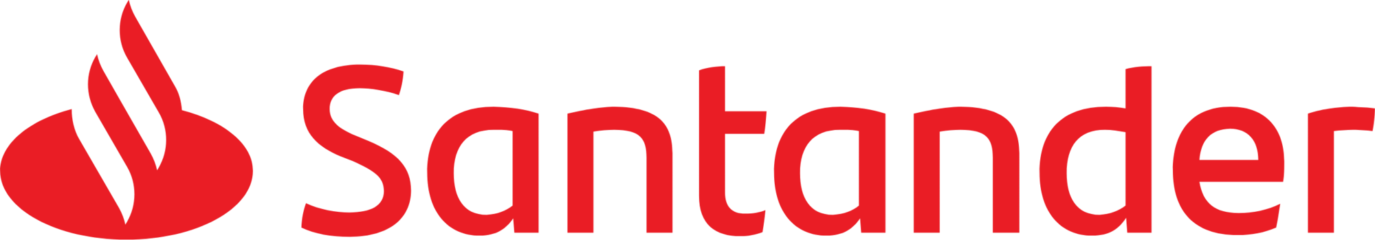 „Logo der Santander Bank – hochwertiges Markenmotiv für Corporate-, Banking- und Marketing-Kommunikation.“