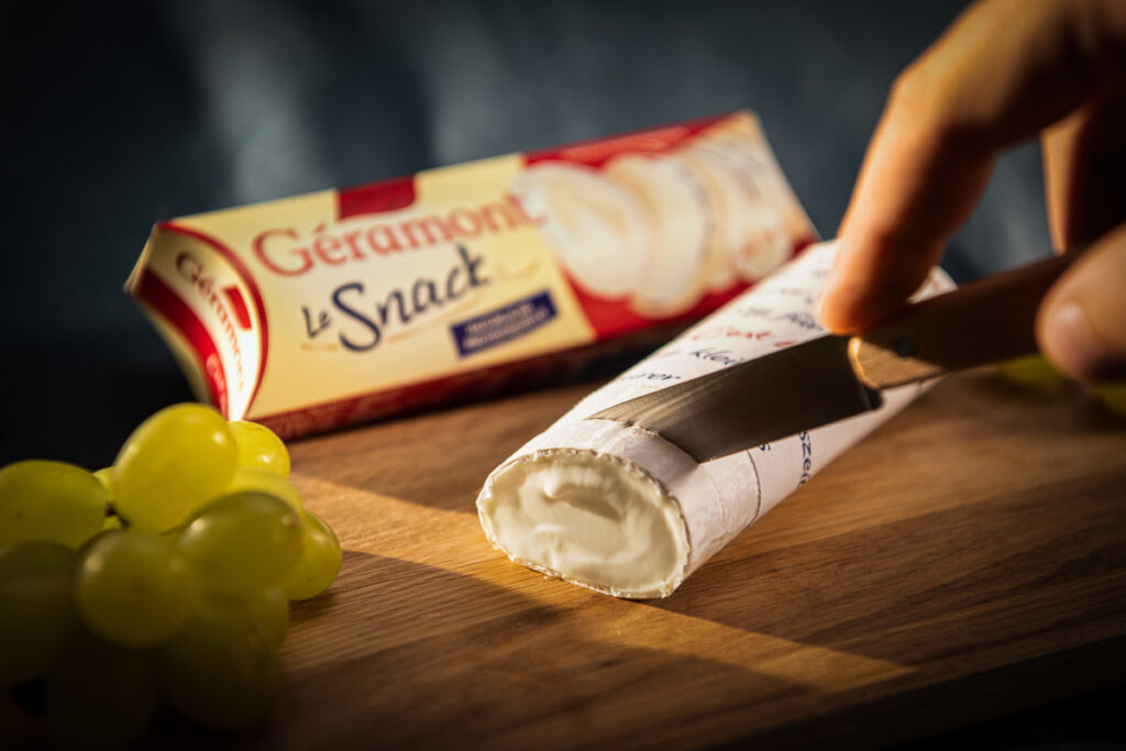 Food & Lifestyle Fotografie für Geramont Käse Foodfotografie Keyvisual für Kampagne in Supermärkten usw.